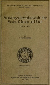 Cover of Archeological investigations in ...