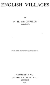 Cover of English Villages — A Closer Reading