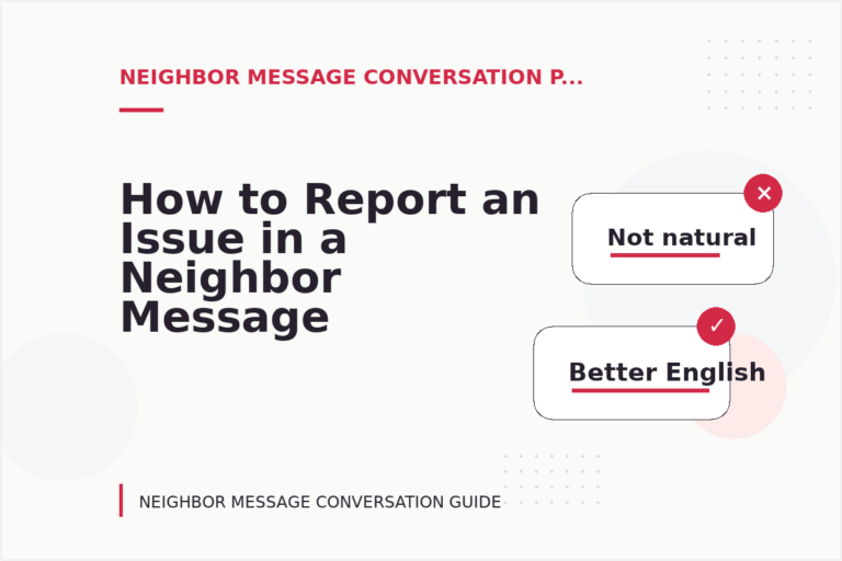 How to Report an Issue in a Neighbor Message Conversation How to Report an Issue in a Neighbor Message Conversation